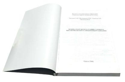БЕЗОПАСНАЯ ЭКСПЛУАТАЦИЯ СУДОВОГО ВЫСОКОВОЛЬТНОГО ЭЛЕКТРООБОРУДОВАНИЯ Пипченко А.Н., Пономаренко В.В., Савельев А.Е., Шевченко Б.А. - Зображення 3
